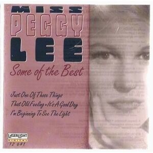 Miss Peggy Lee – Some Of The Best CD 1996 Jazz - Disc Very Good